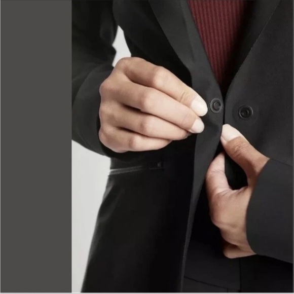 ATHLETA Interstellar Blazer Grey/Green Size 10 - Picture 3 of 11